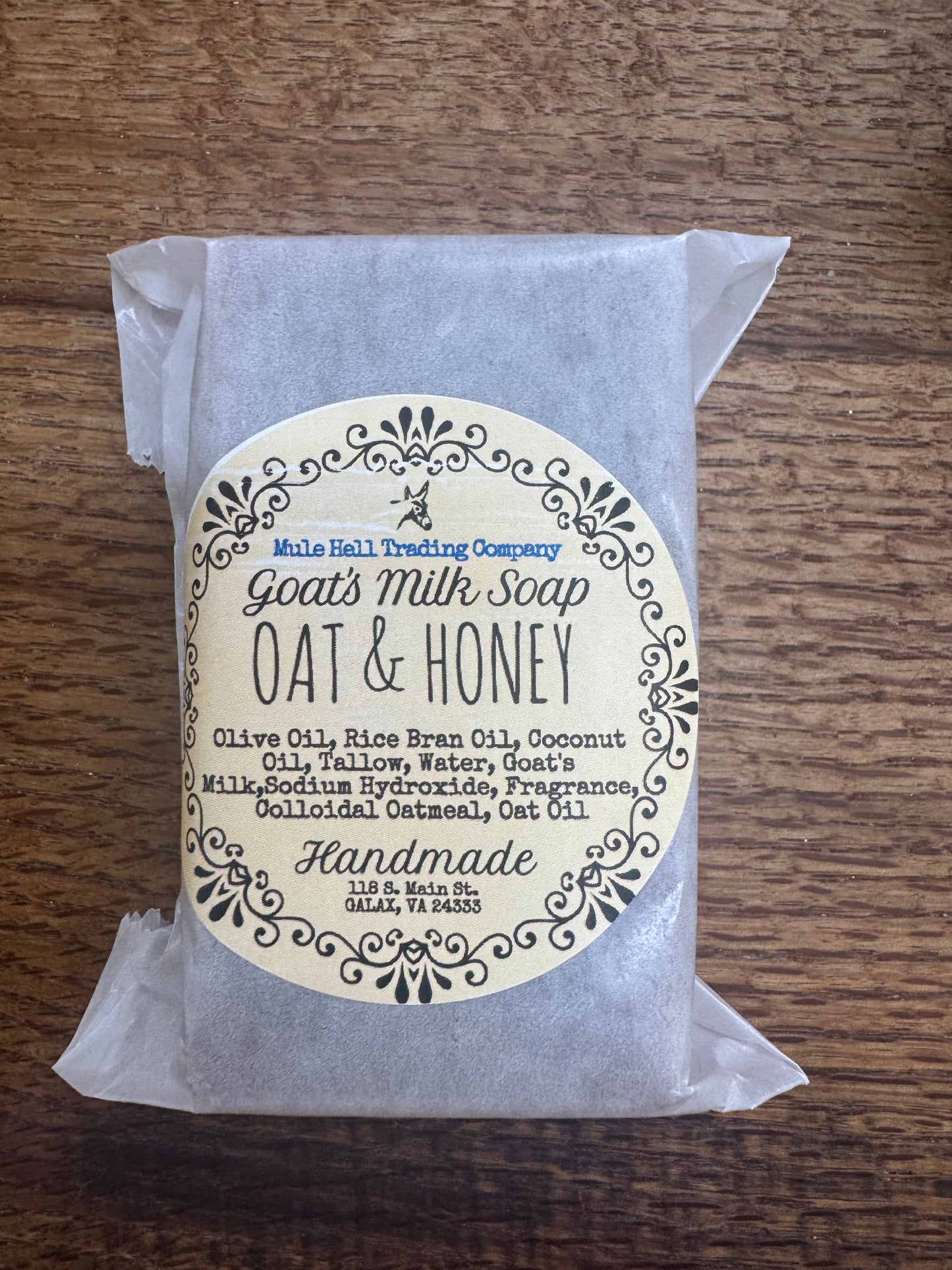 Oat and Honey Soap, Lotion, and Lip Balm Gift Set