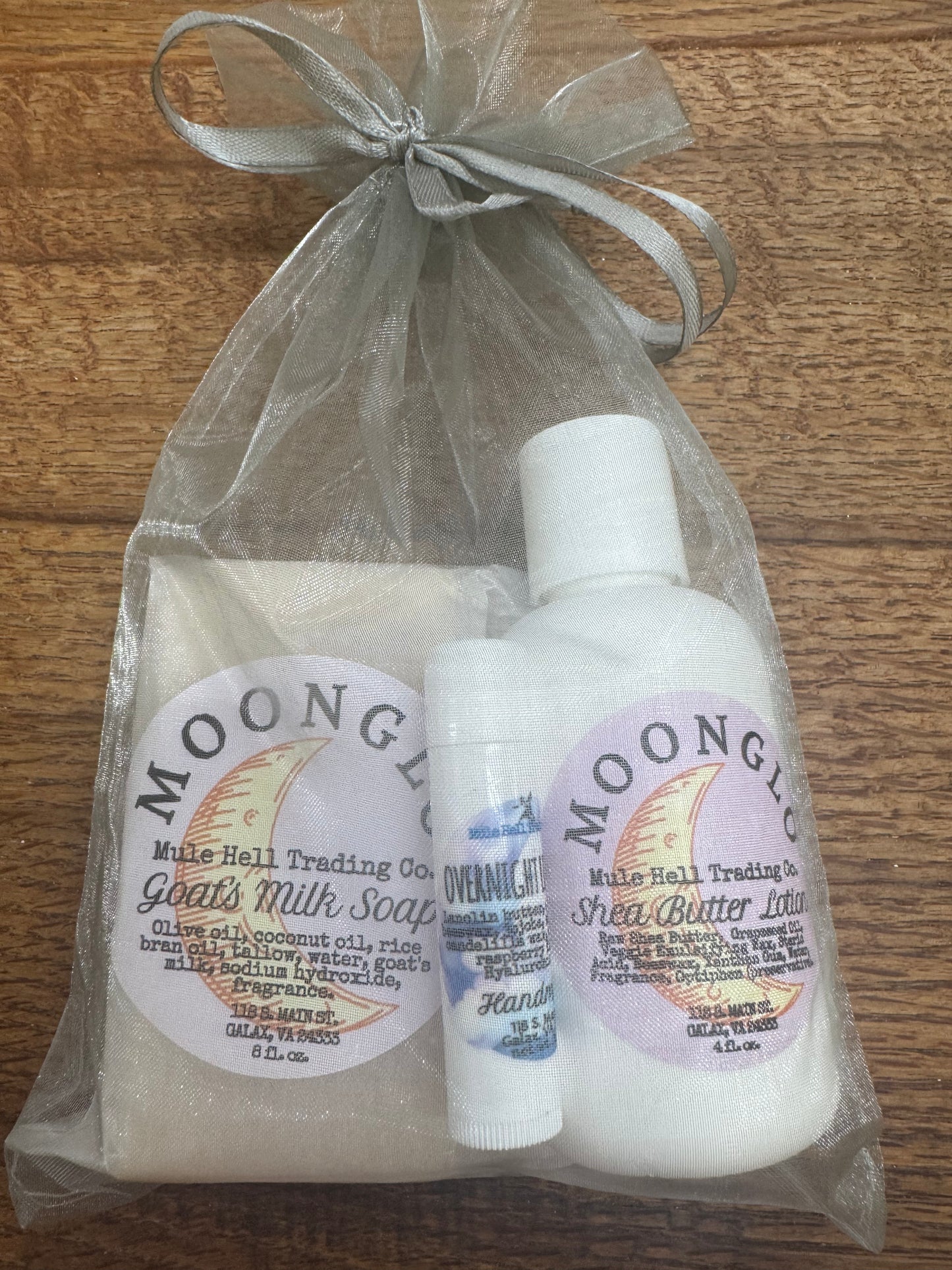 Moon Glo Soap, Lotion, and Lip Balm Gift Set