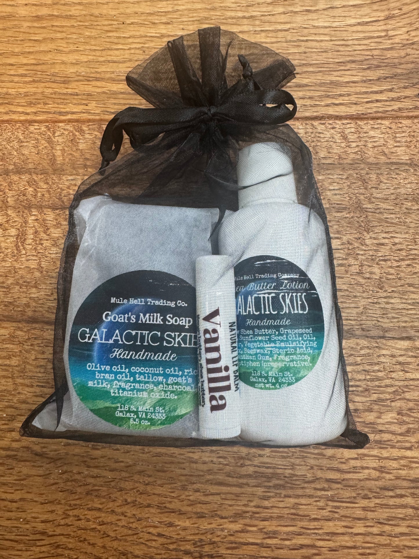 Galactic Skies Soap, Lotion, and Lip Balm Gift Set
