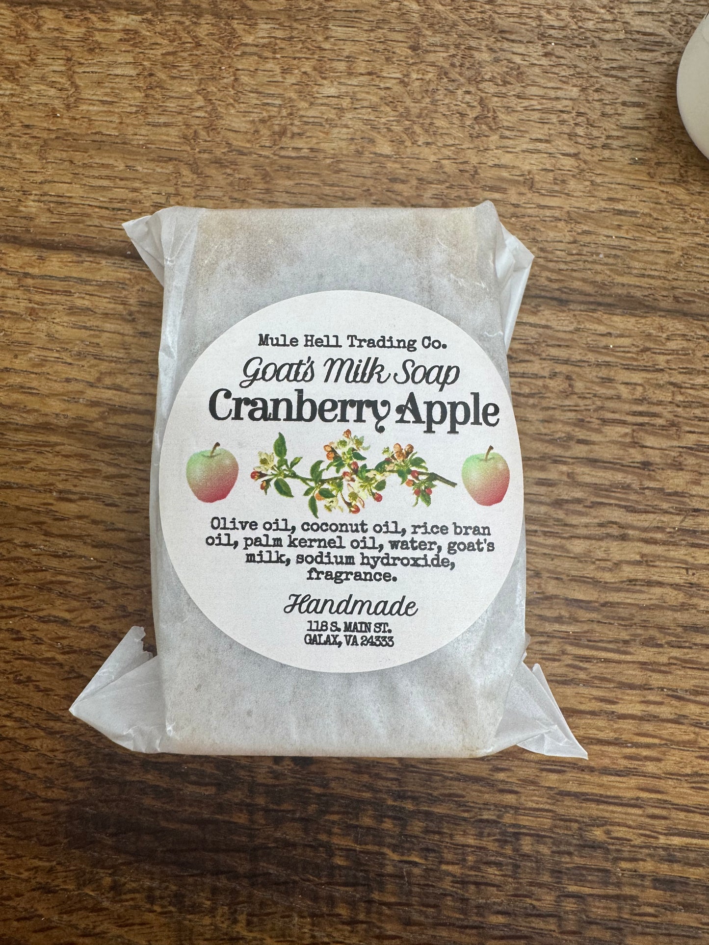 Cranberry Apple Soap, Lotion, and Lip Balm Gift Set