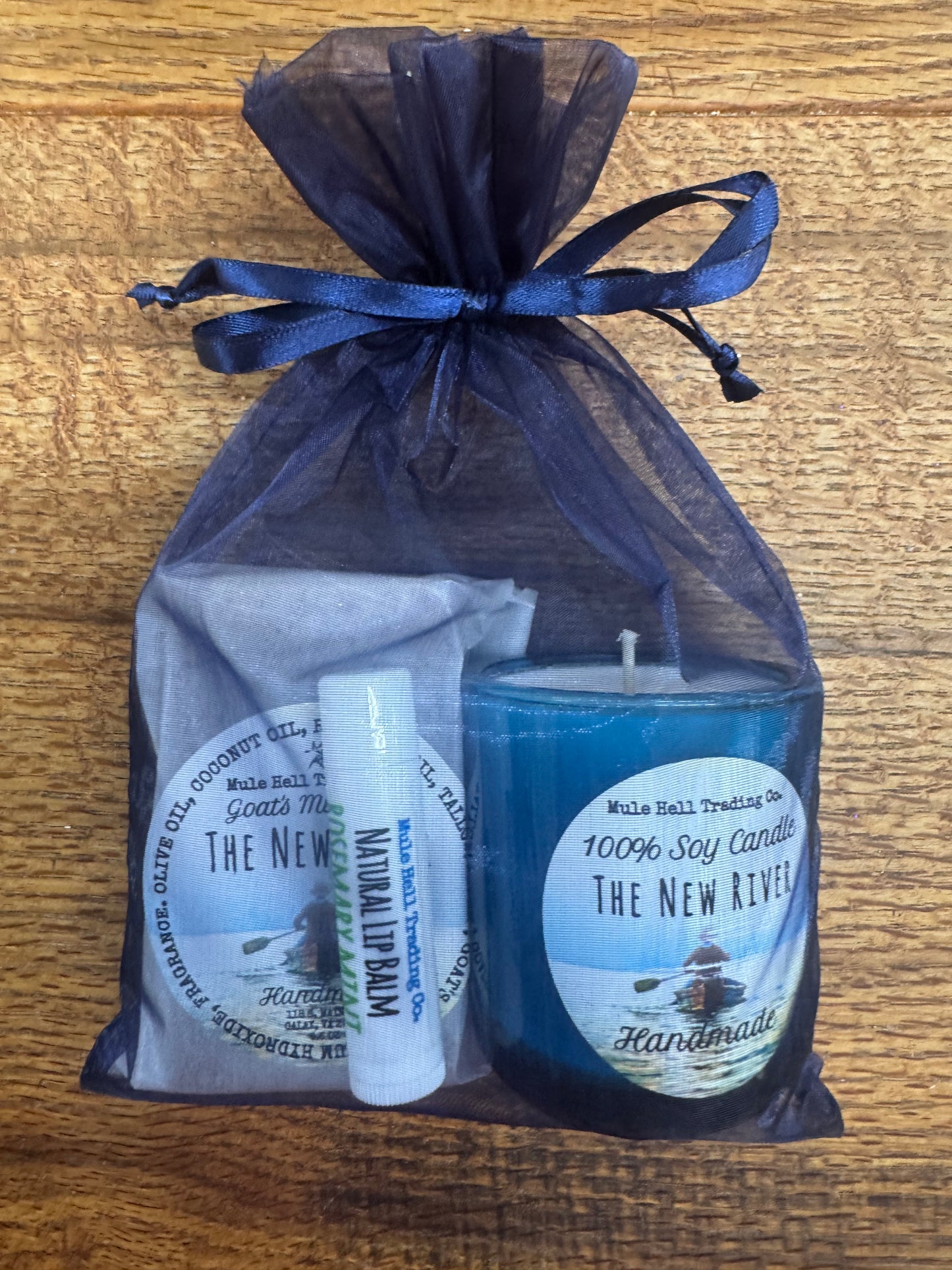 New River Soap, Candle, and Lip Balm Gift Set