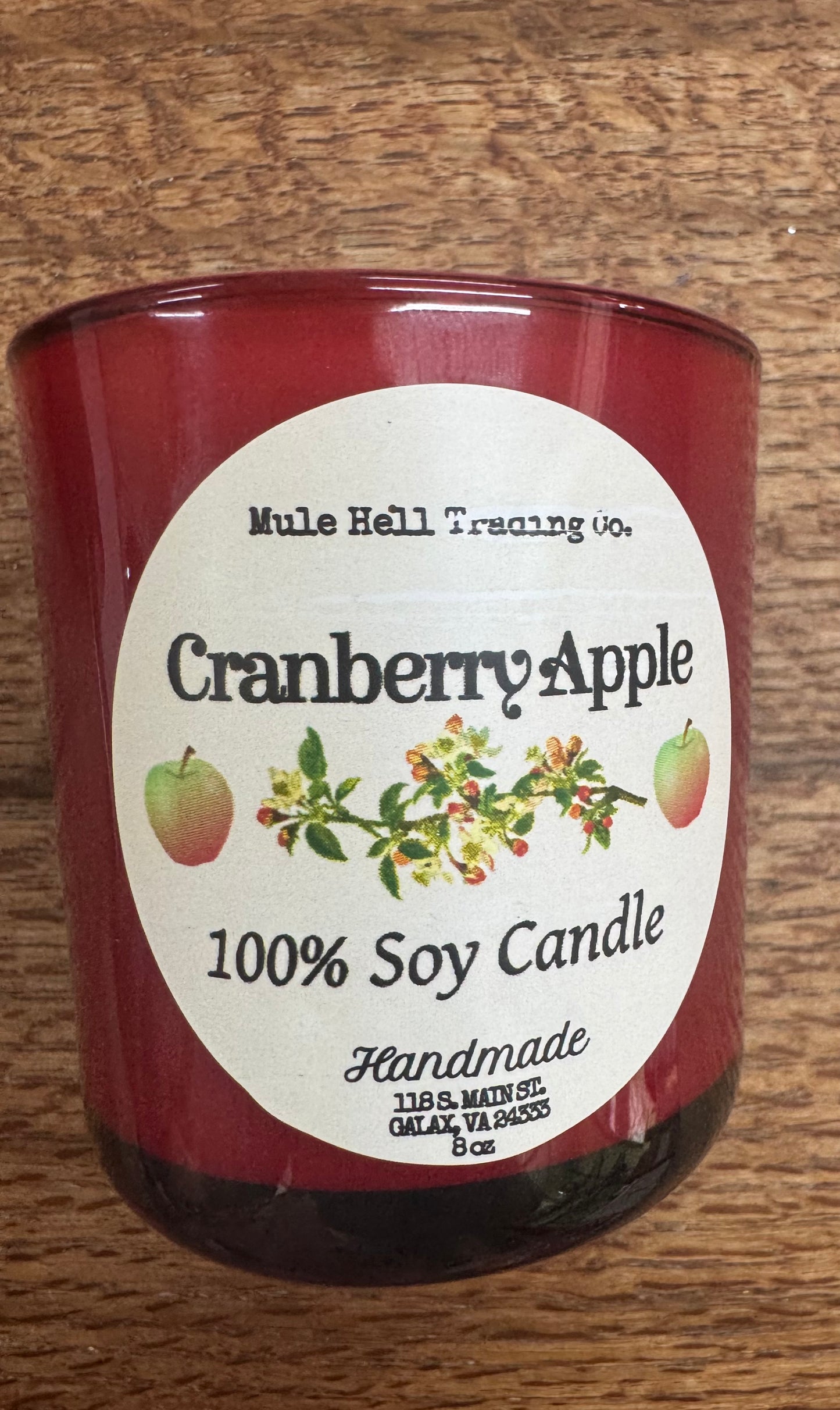 Cranberry Apple Soap, Candle, and Lip Balm Gift Set
