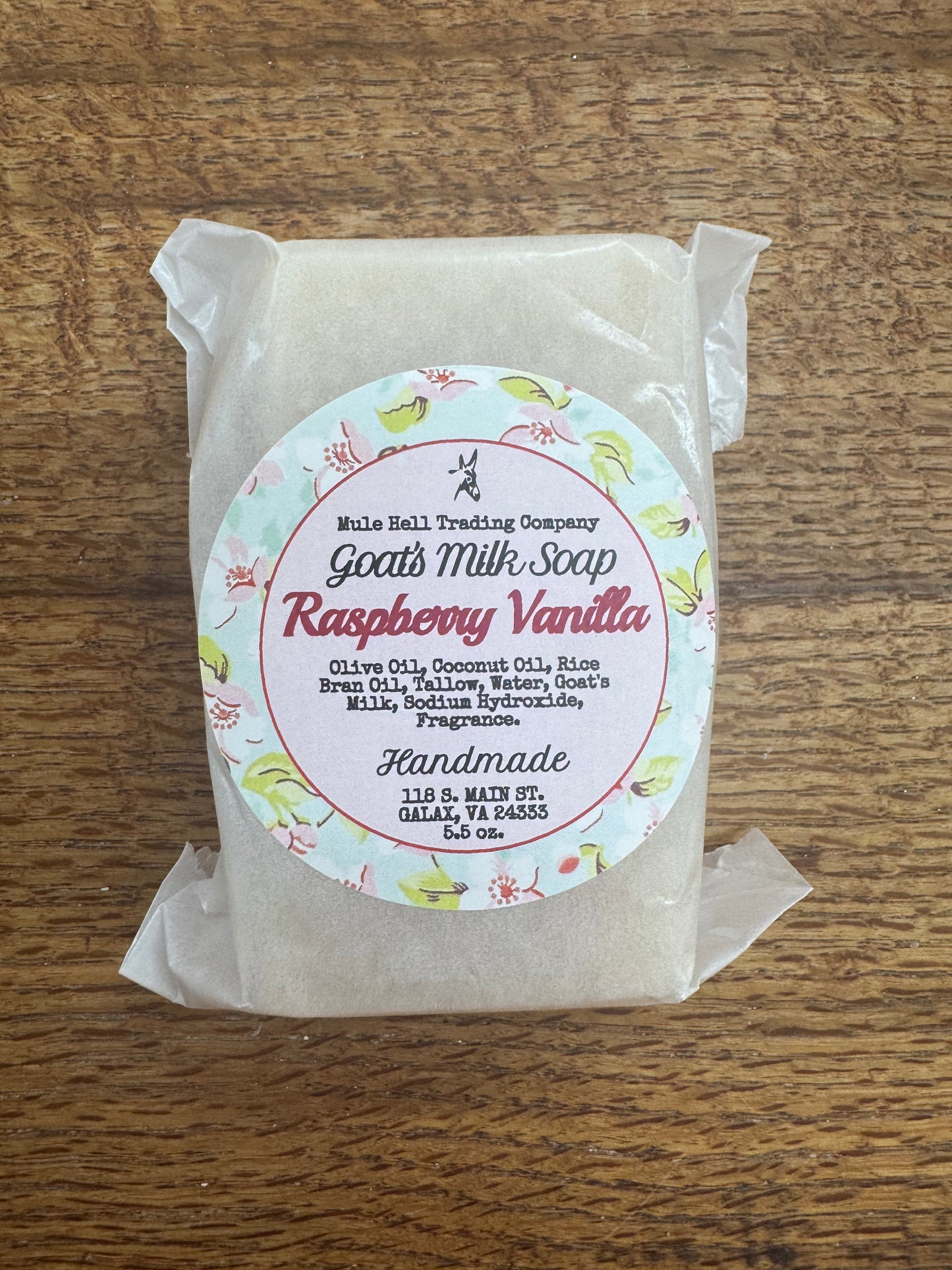 Raspberry Vanilla Soap, Candle, and Lip Balm Gift Set