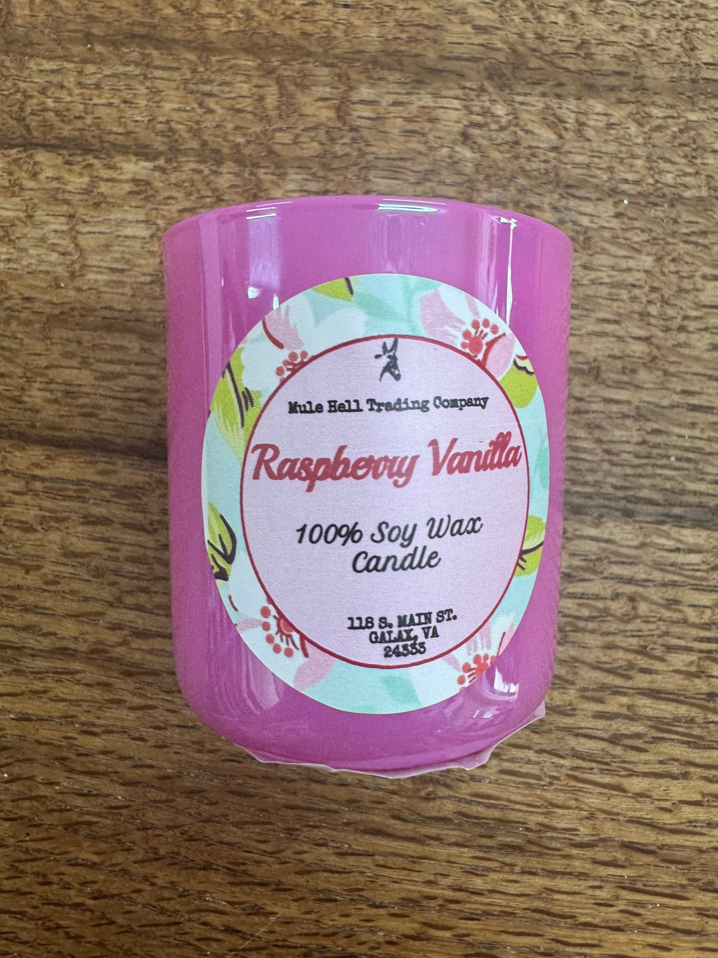 Raspberry Vanilla Soap, Candle, and Lip Balm Gift Set