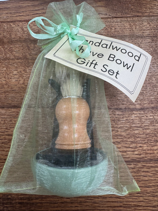 Sandalwood Shave Bowl Gift Set