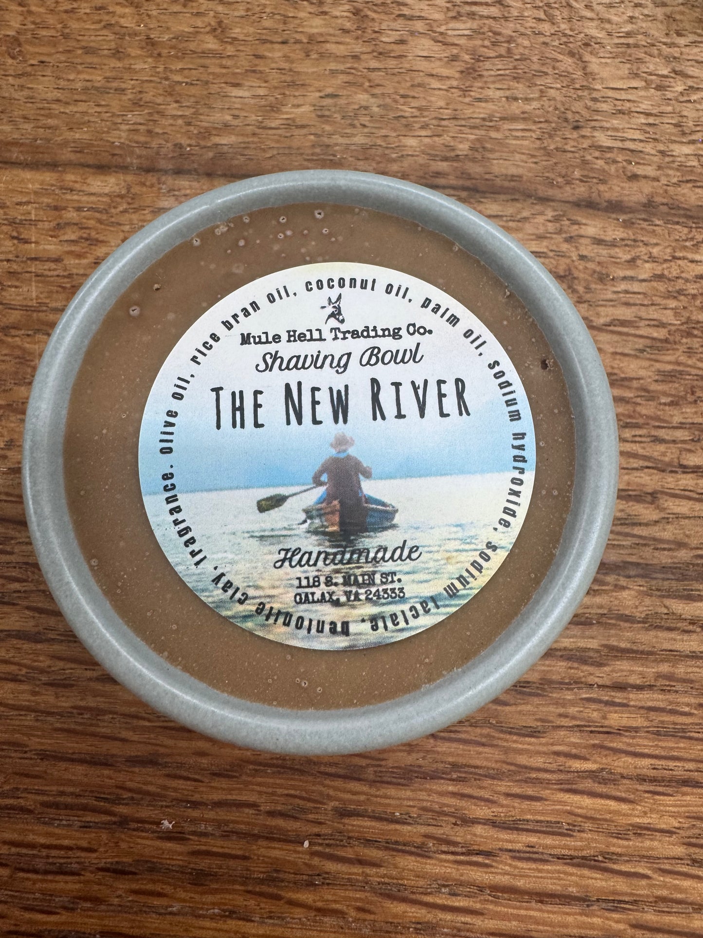 New River Shave Bowl Gift Set