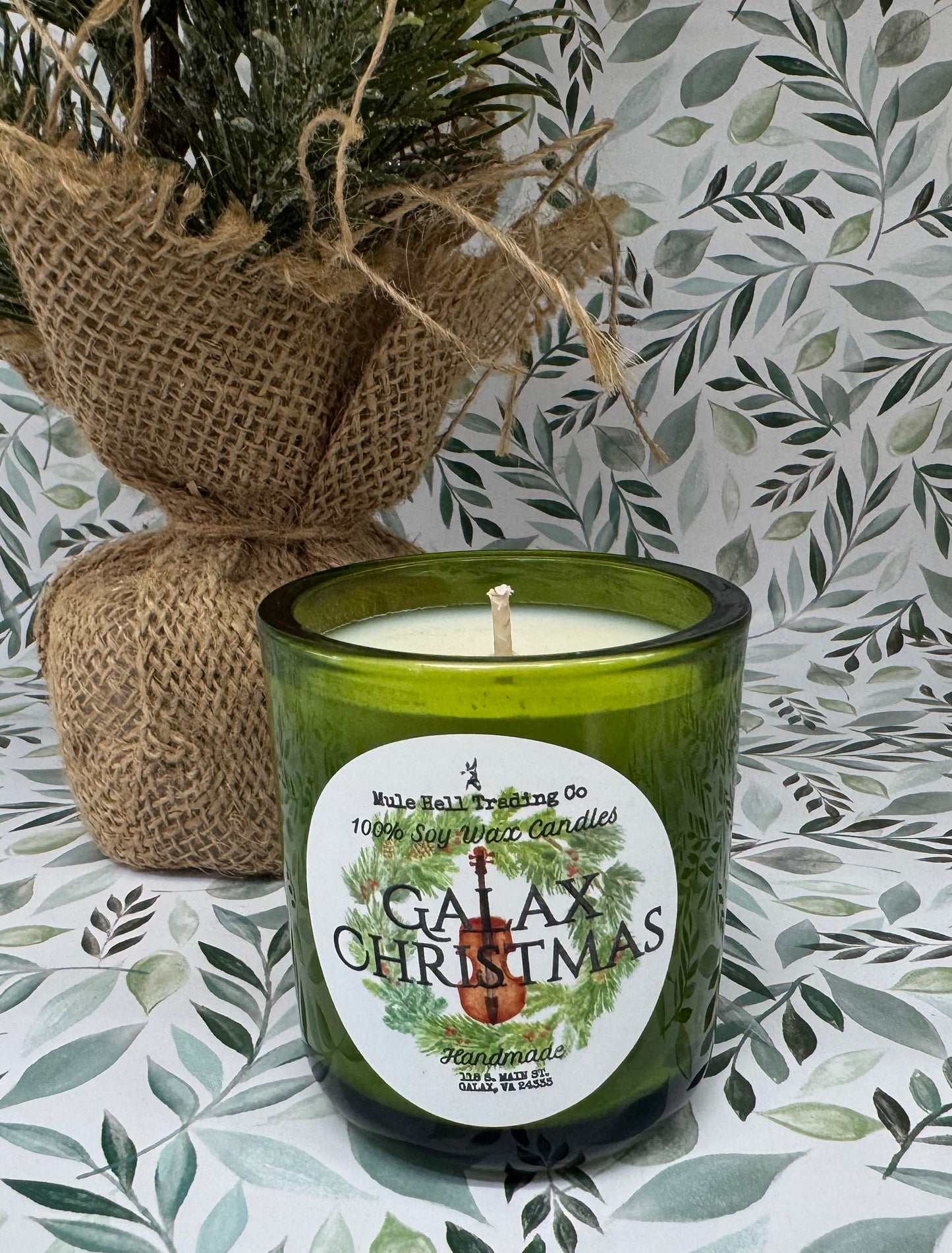 Galax Christmas Soap, Candle, and Lip Balm Gift Set