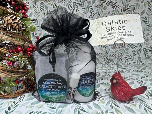 Galactic Skies Soap, Lotion, and Lip Balm Gift Set