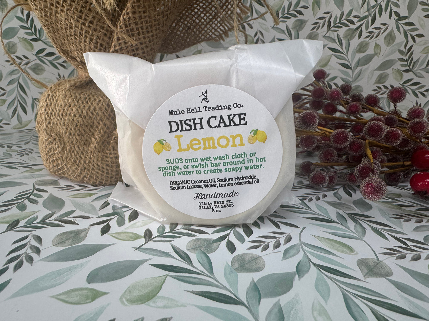 Lemon Dish Cake Set