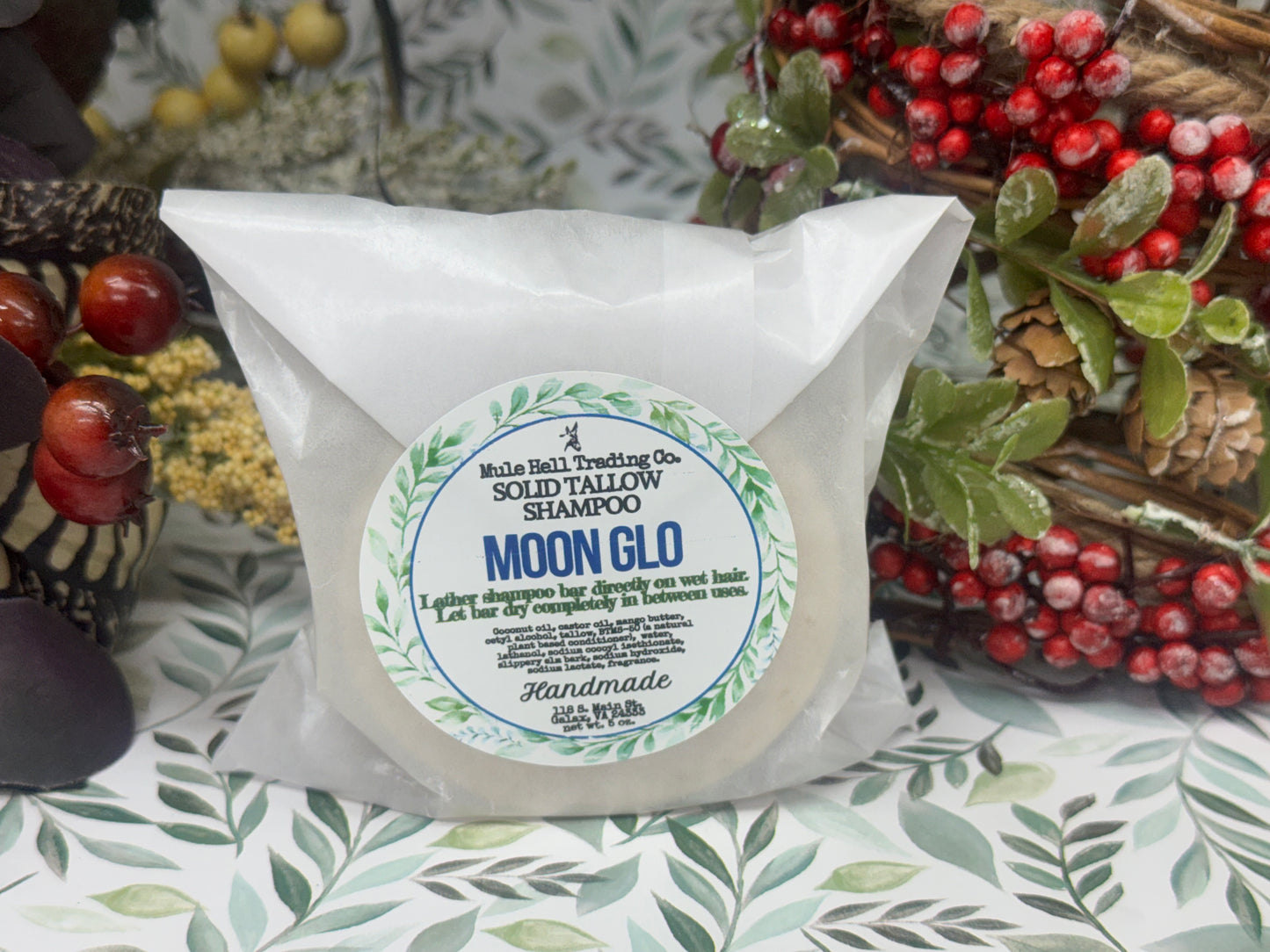 Moon Glo Shampoo Bar and Conditioner Bar Gift Set