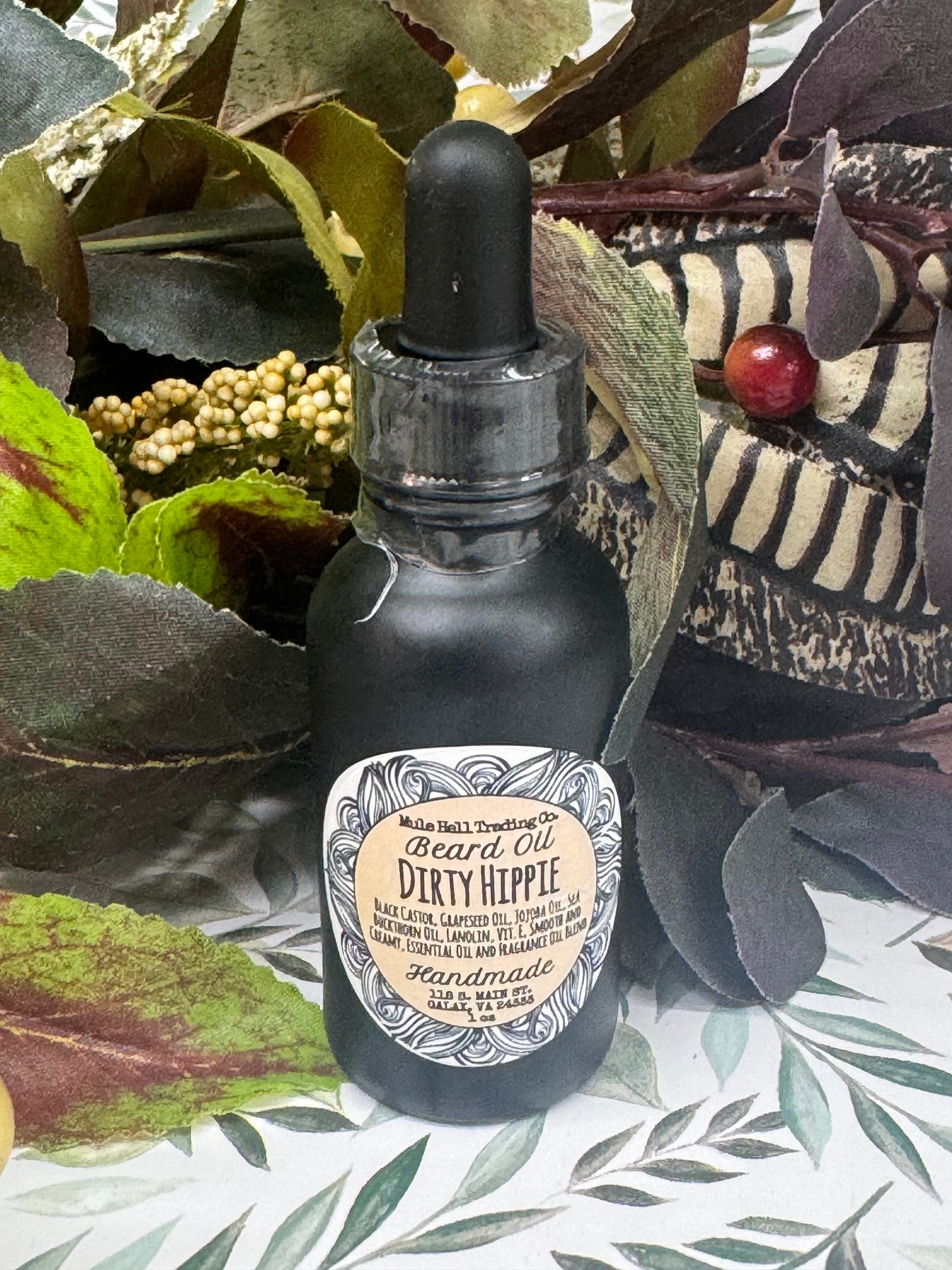 Dirty Hippie Beard Oil and Beard Balm Gift Set