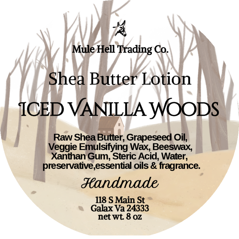 Iced Vanilla Woods Butter Lotion