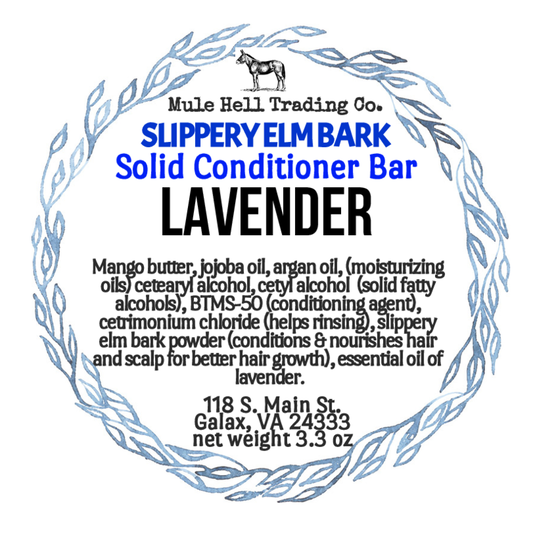 Lavender Conditioner Bar