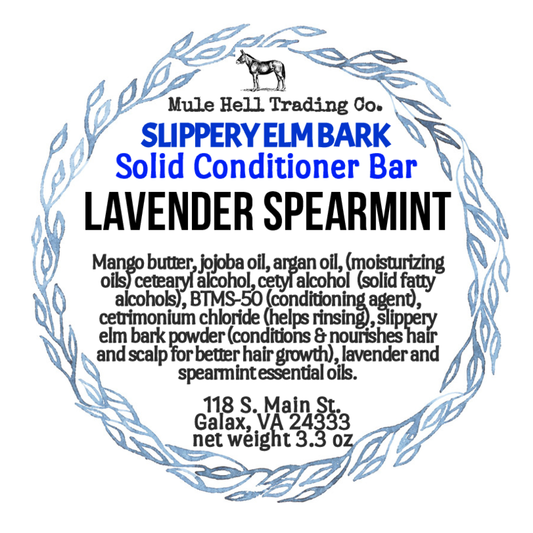 Lavender Spearmint Conditioner Bar