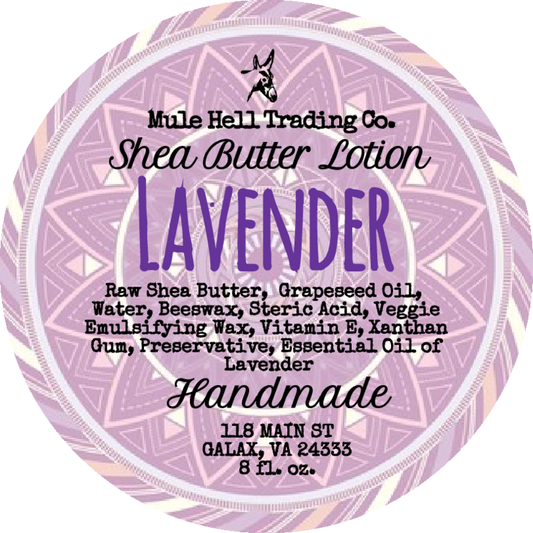 Lavender Shea Butter Lotion