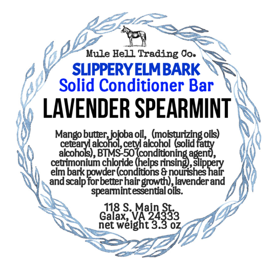 Lavender Spearmint Conditioner Bar