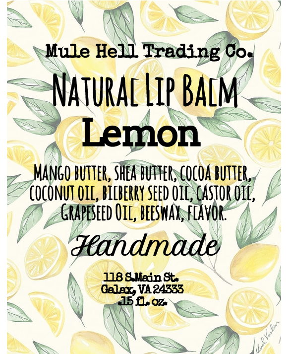 Lemon Lip Balm
