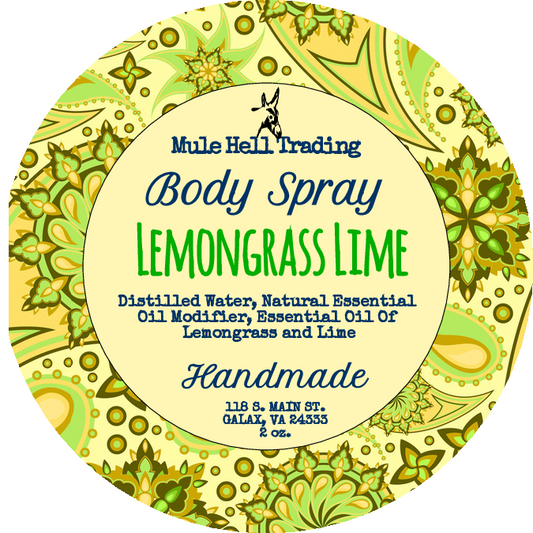 Lemongrass Lime Body Spray
