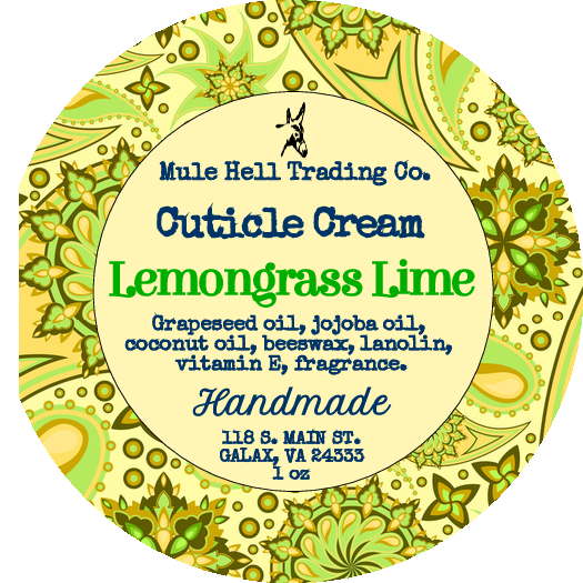 Lemongrass Lime- Cuticle Cream