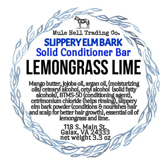 Lemongrass Lime Conditioner Bar