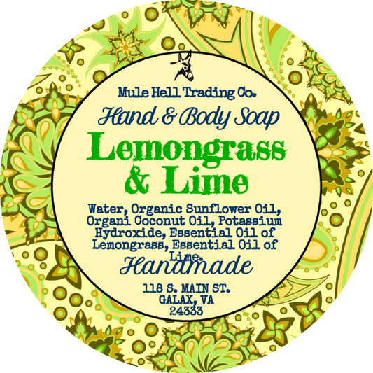 Lemongrass Lime Liquid Soap
