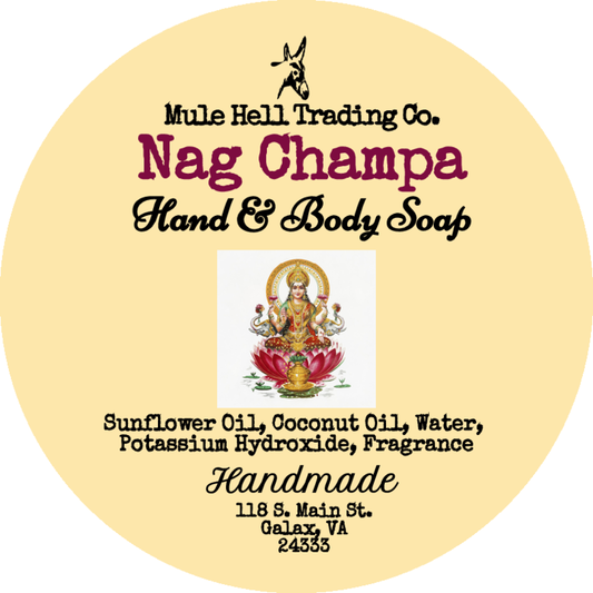 Nag Champa Liquid Soap