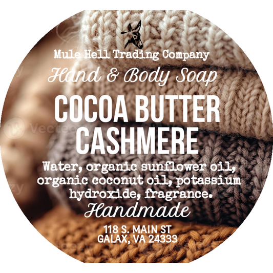 Cocoa Butter Cashmere Liquid Soap