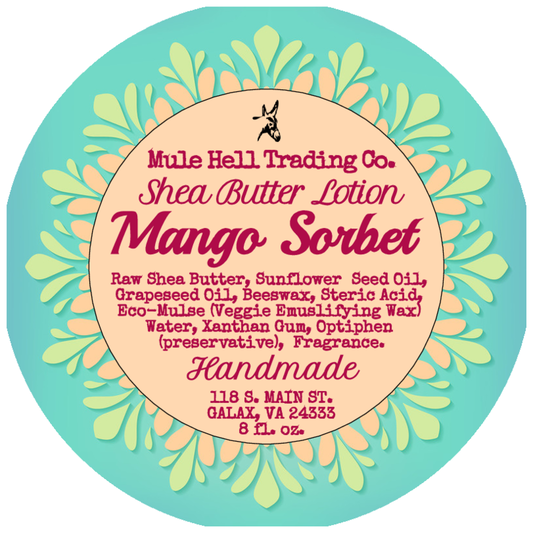 Mango Sorbet Shea Butter Lotion