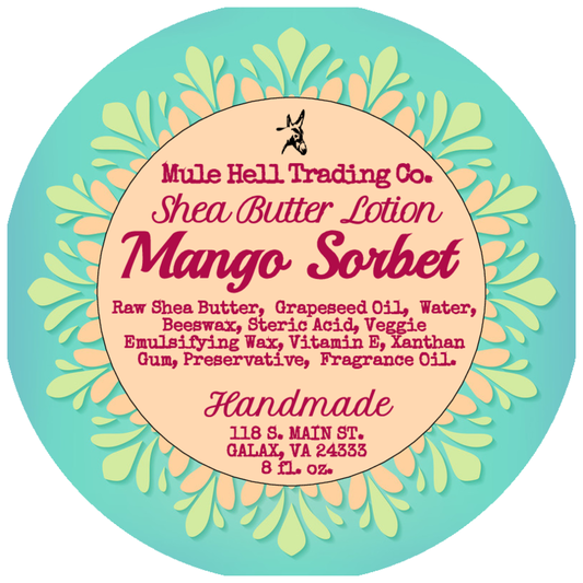 Mango Sorbet Shea Butter Lotion