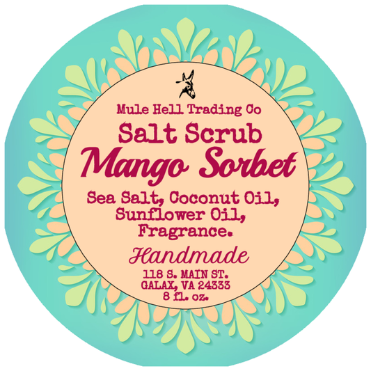 Mango Sorbet Salt Scrub