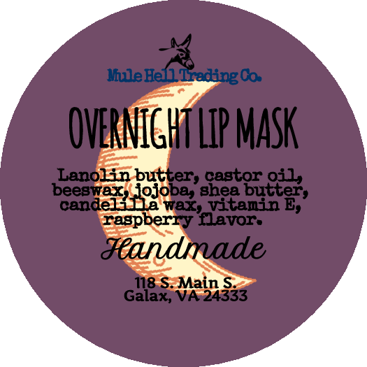Overnight lip mask