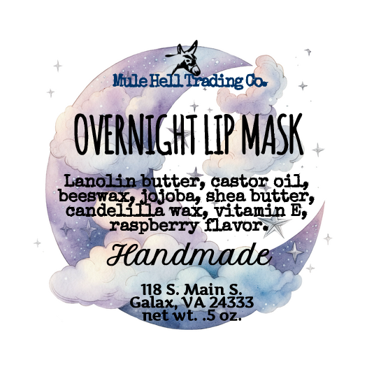 Overnight lip mask