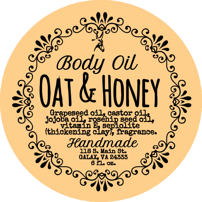 Oat and Honey Body Oil