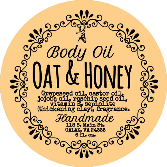 Oat and Honey Body Oil