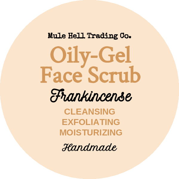 Frankincense Oily-Gel Face Scrub