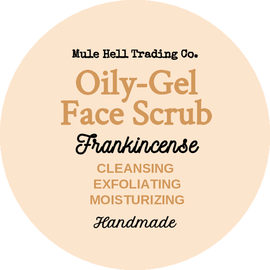 Frankincense Oily-Gel Face Scrub