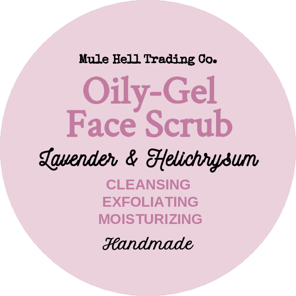 Lavender & Helichrysum-Gel Face Scrub