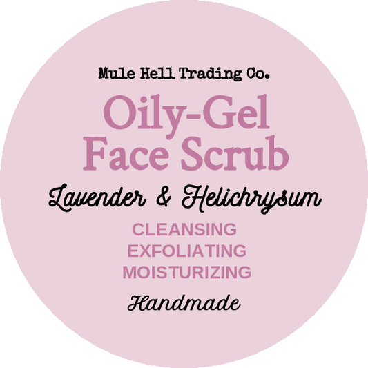 Lavender & Helichrysum-Gel Face Scrub