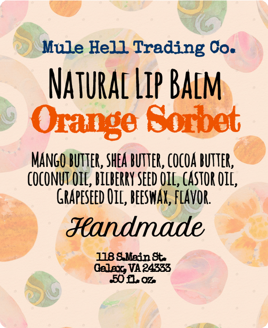 Orange Sorbet Lip Balm