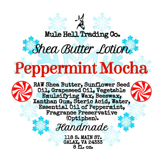 Peppermint Mocha Shea Butter Lotion