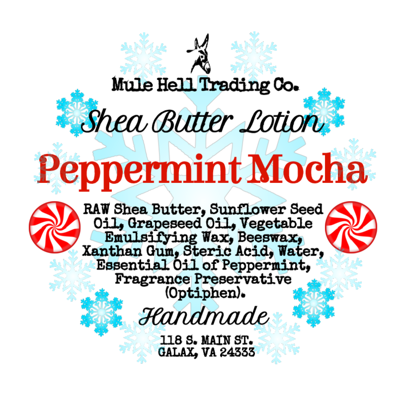 Peppermint Mocha Shea Butter Lotion