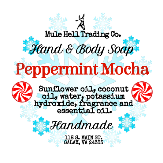 Peppermint Mocha Liquid Soap