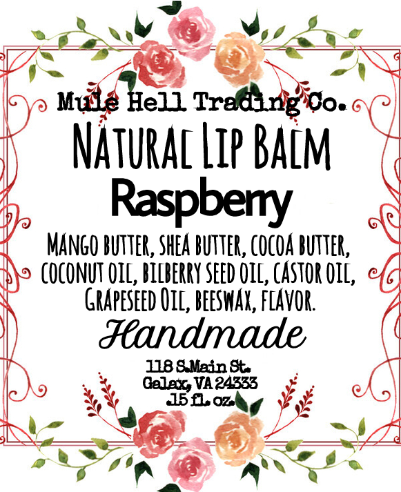 Raspberry Lip Balm