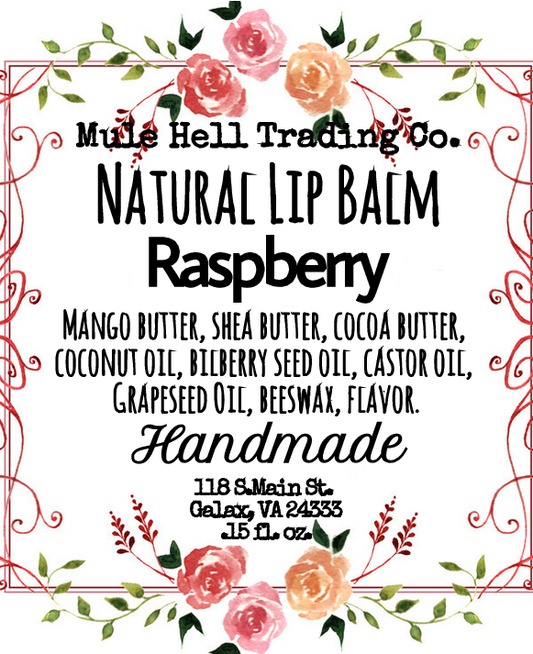 Raspberry Lip Balm