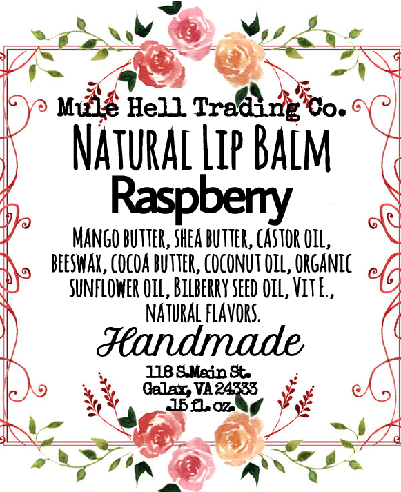 Raspberry Lip Balm