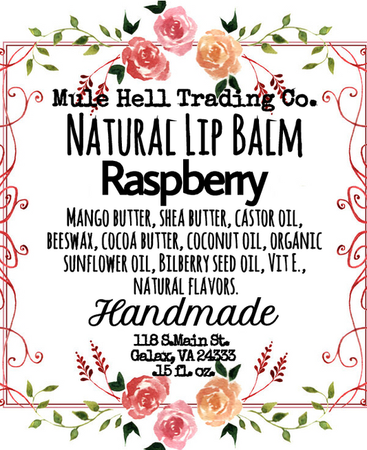 Raspberry Lip Balm