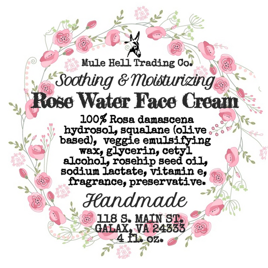 Rose Water Face Cream