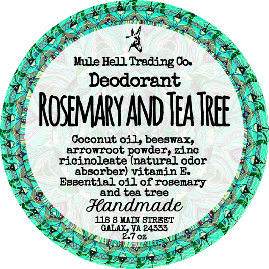 Rosemary Tea Tree Deodorant