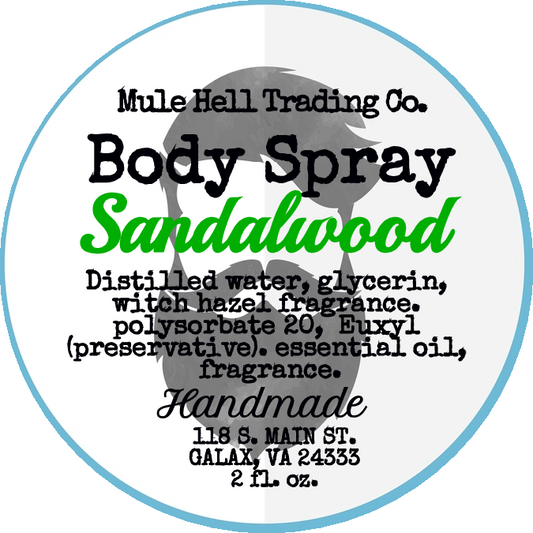 Sandalwood Body Spray