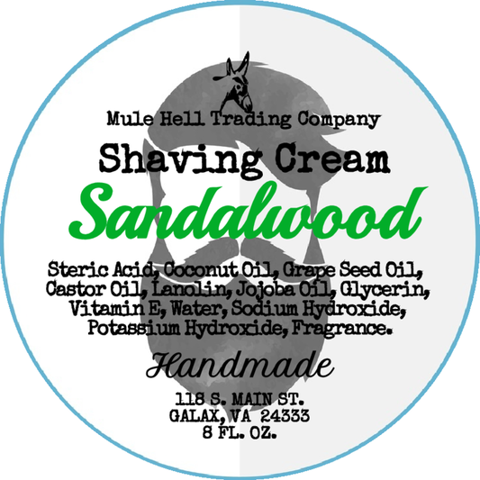Sandalwood Shaving Cream